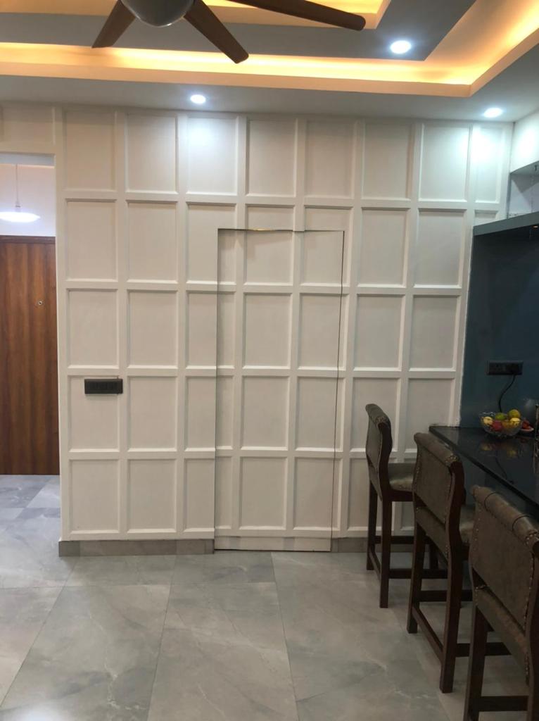 Kids room exterior view with playful finishes