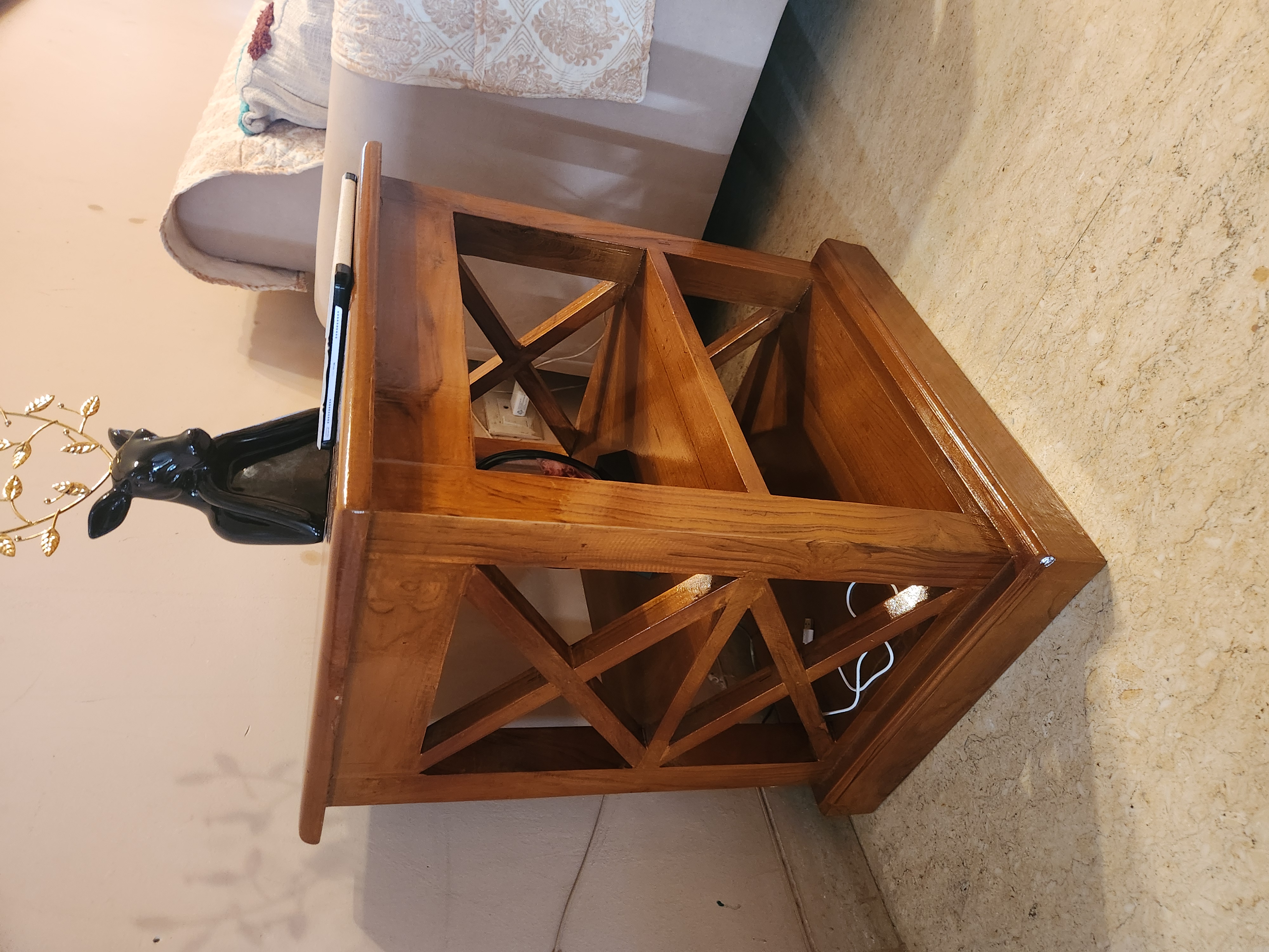 Solid Wood Side Table