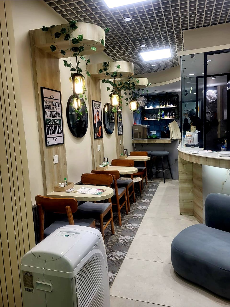 Lounge seating near entrance