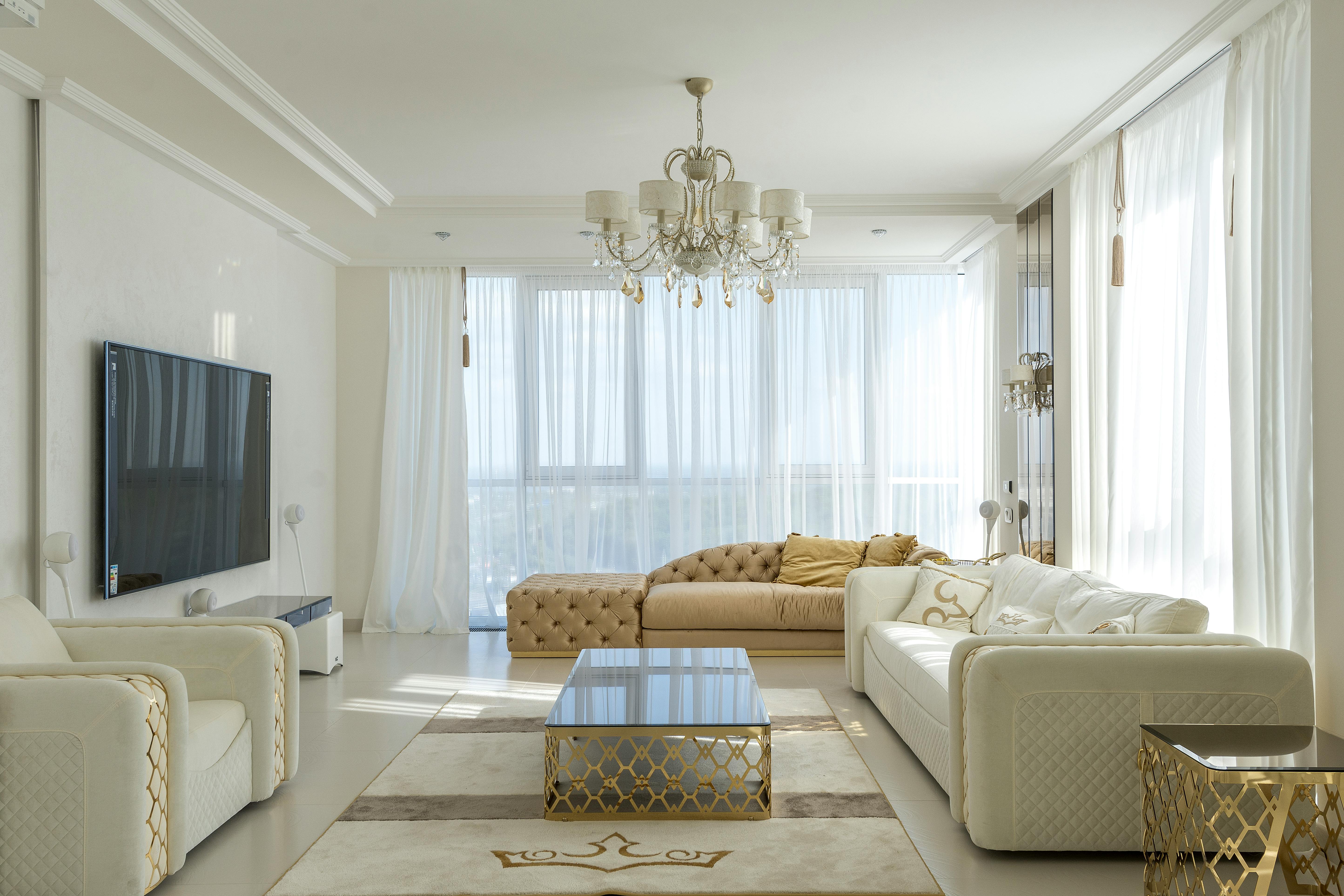 Warm and modern residential interior design